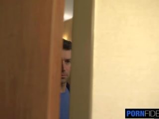 PORNFIDELITY Kenzie Reeves Fucks Her turned on Neighbor