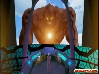 キャプティブ エロアニメ ととも​​に bigboobs 運指 と クソ wetpussy