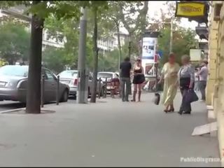 Fresh young lady meat suspended