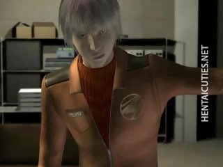 妖娆 3d 无尽 strumpet 得到 钉