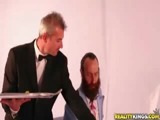 Fancy dinner with Pussy meal