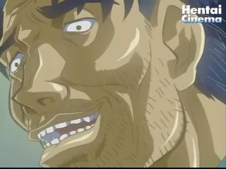 Slutty anime chlápek ties nahoru jeho souložit holky a humiliates je