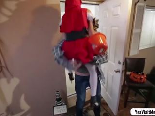 Bigass ýaşlar kharlie fucks on hellowin
