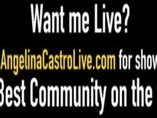 Smashing BBW Attorney Angelina Castro StrapOn Bangs Karen Fisher&excl;