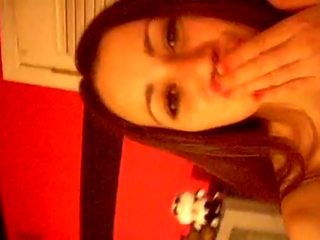 Very perky Teen Undressing At Cam