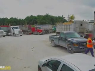 Roadside - maanghang latina fucks a malaki titi upang Libre kanya sasakyan