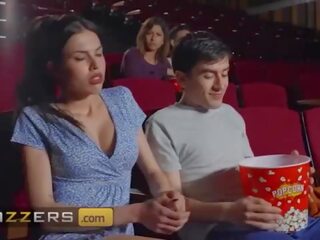 &lpar;Jordi El Nino Polla&rpar; Gets His member Sucked At The mov Theatre By superior Employee &lpar;Tina Fire&rpar; - Brazzers