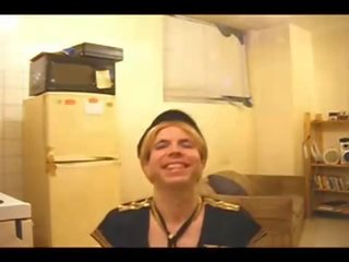 Uniformed cd tarian & wanking
