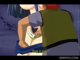Hentai school tramp jero throated and cunt smashed hard