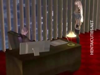 金發女郎 3d 動漫 deity 夾 奶
