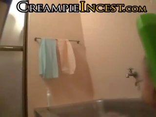 爸 tells 女朋友 到 介绍 brothers cum-8