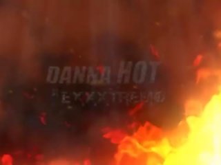 Danna magnificent una 개자식 멕시 카나 muy exhibicionista