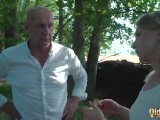 Old youngsters fucks teens hardcore ends with a wet cumshot in mouth