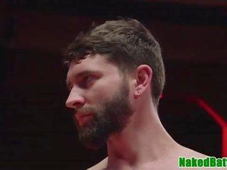 摔角 猛男 facializing 飾釘 剛 immediately 後 肛門