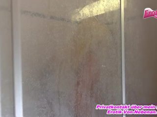 항문의 에 데르 dusche - 독일의 전의 한창 젊은 바보 에 입 에 샤워 포