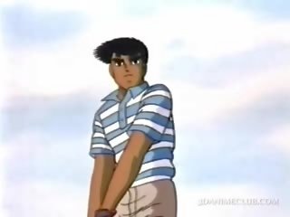 Anime school xxx clip vid with brunet terrific naked darling