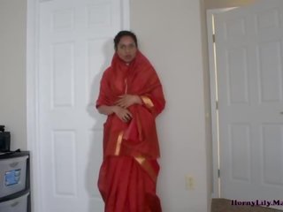 Sexually aroused indiýaly mother and son in law having fun