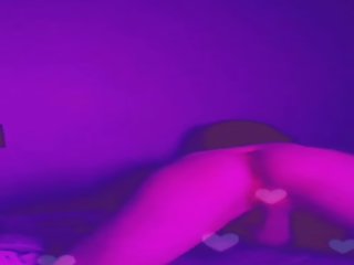 Best sedusive trans babe riding and stroking her prick