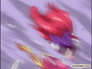 赤毛 アニメ 優れた 掘削 allhole バイ 触手